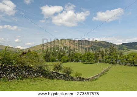 Scenery Along The Shores Of Ullswater Near Glenridding In The English Lake District