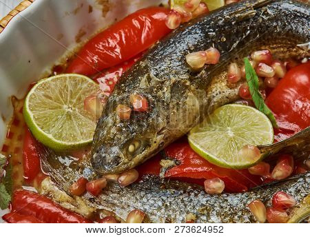 Levant Baked Grey Mullet
