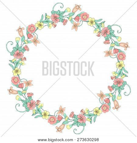 Template For Invitation, Banner Or Greeting Card.