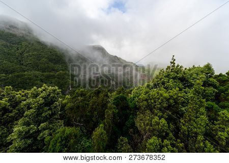 View Of The Macizo De Anaga Mountain Range. Tenerife. Canary Islands. Spain.