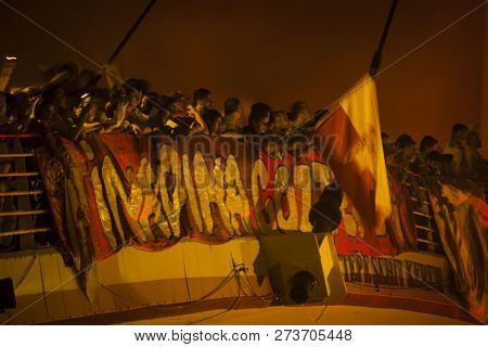 Crowd Of People Is Celebrating Anniversary Of Goztepe Football Team (izmir - Turkey) - 25th June 201