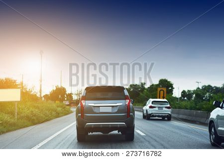 Car Driving On Road