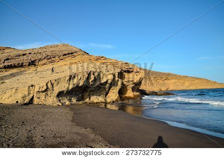 Photo Picture Of The Beautiful Ocean Coasts View Montana Amarilla La Pelada Tenerife