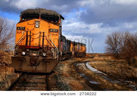 Landelijke Railroad scène 2