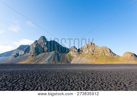 Hvalnes Lava Beach Landscape, East Iceland Landmark