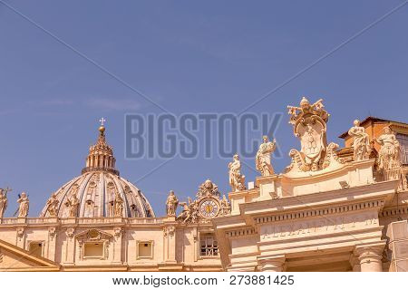 Vatican City With Cupola