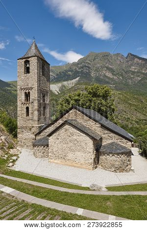 Spanish Romanesque Art. Sant Joan De Boi Church. Catalonia. Horizontal
