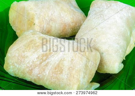 The meat frozen semi-finished stuffed cabbages