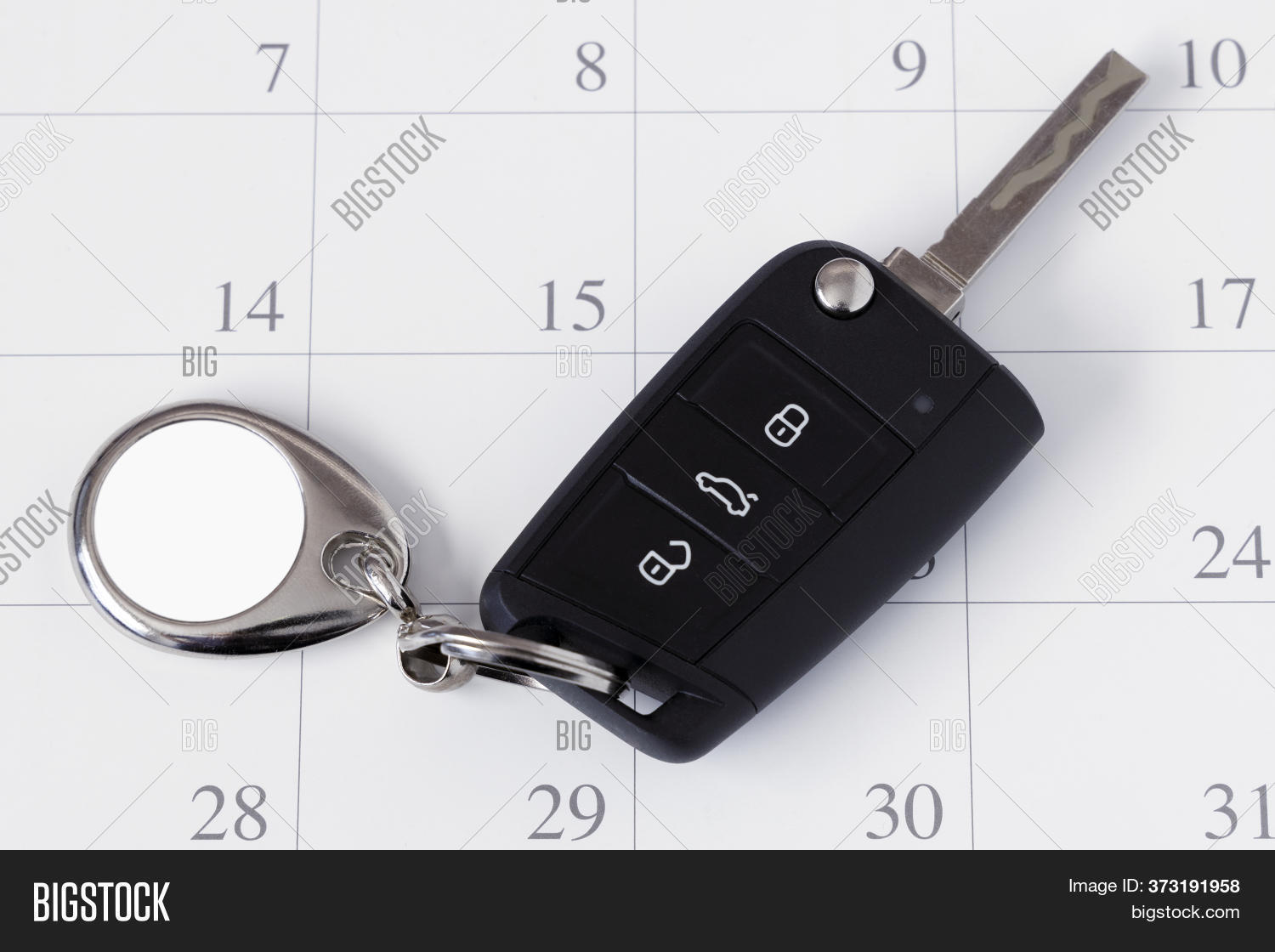Download Blank Metal Car Key Image Photo Free Trial Bigstock