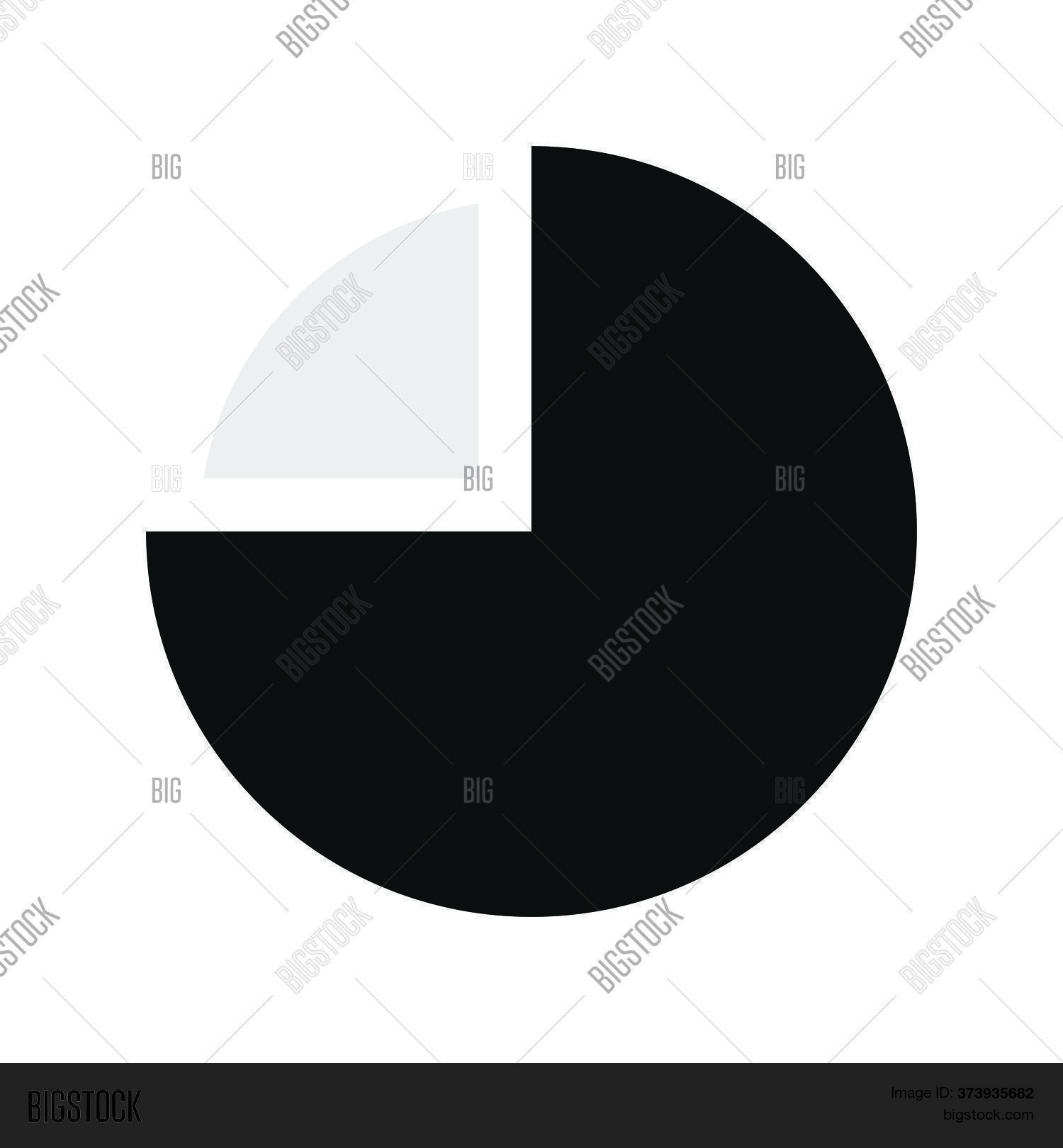 Pie Chart Percentage Vector & Photo (Free Trial) | Bigstock