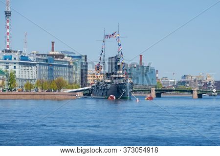 Saint Petersburg, Russia - May 24, 2020: Cruiser 