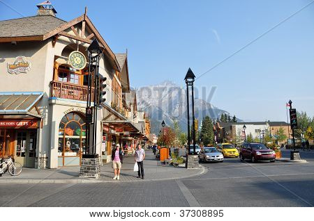 Banff Avenue obchody