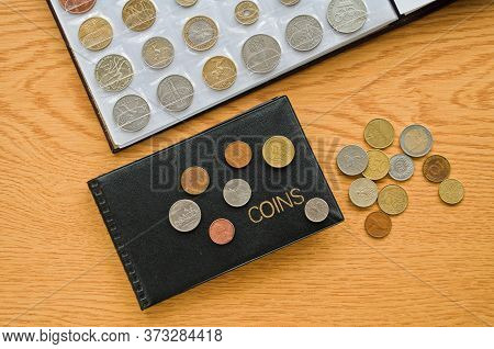 Numismatic Albums For Collecting Coins And Tokens