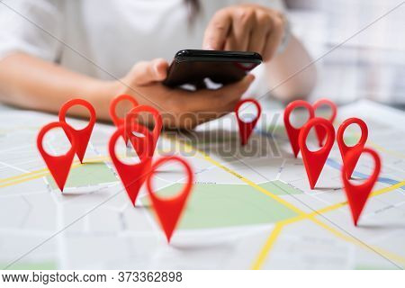 Local Map Pin Marker Search In  City