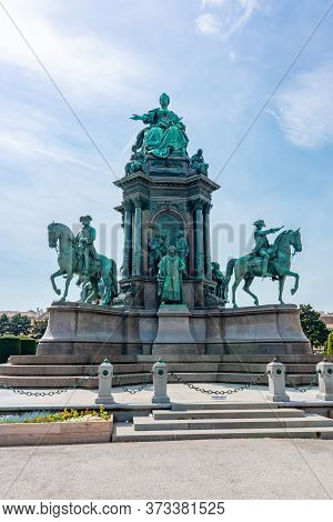 Empress Maria Theresia Monument On Maria-theresien-platz Square, Vienna, Austria