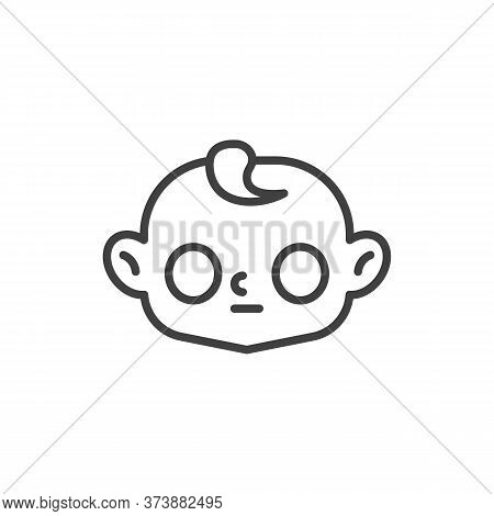 Baby Face Big Eyes Vector Photo Free Trial Bigstock