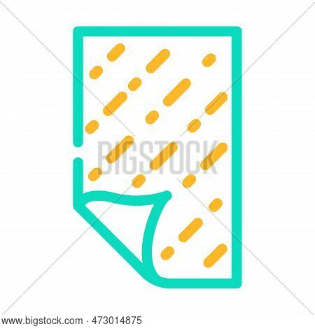 Floormat Living Room Color Icon Vector. Floormat Living Room Sign. Isolated Symbol Illustration