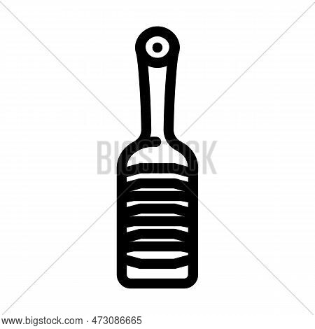 Stainless Steel Microplane Kitchen Cookware Line Icon Vector. Stainless Steel Microplane Kitchen Coo