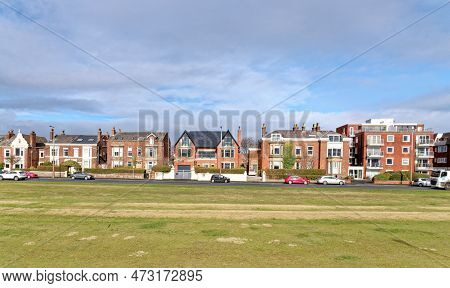 Real Estate Buildings Along The Promenade Lytham, Lytham St Annes, Fylde Coast, Lancashire United Ki