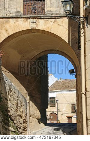 Historic Building In Alhama De Granada In Andalucia, Spain