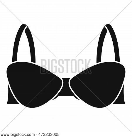 Balconette Bra Icon. Simple Illustration Of Balconette Bra Icon For Web Design Isolated On White Bac