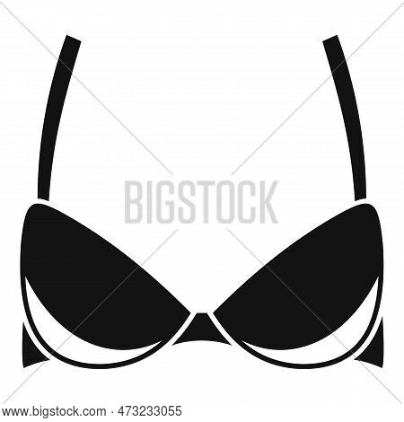 Strapless Bra Icon. Simple Illustration Of Strapless Bra Icon For Web Design Isolated On White Backg