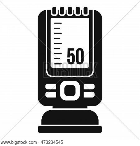Echo Sounder Fish Catch Icon. Simple Illustration Of Echo Sounder Fish Catch Icon For Web Design Iso