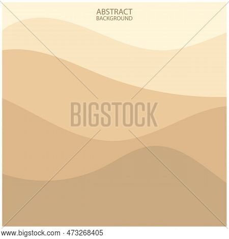 Simple Abstract Sand Background With Brown Color Combination, Beach Desert, Book Cover, Wallpaper, V