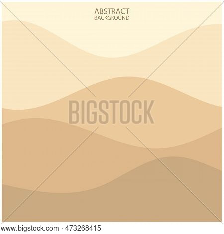 Simple Abstract Sand Background With Brown Color Combination, Beach Desert, Book Cover, Wallpaper, V