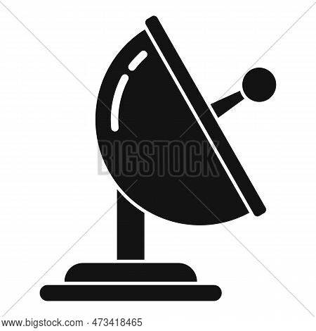 Radio Ground Antenna Icon. Simple Illustration Of Radio Ground Antenna Icon For Web Design Isolated 