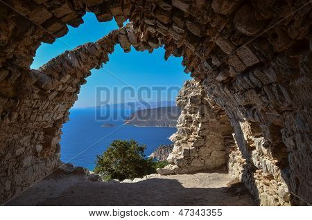 Widok wyspy Rodos