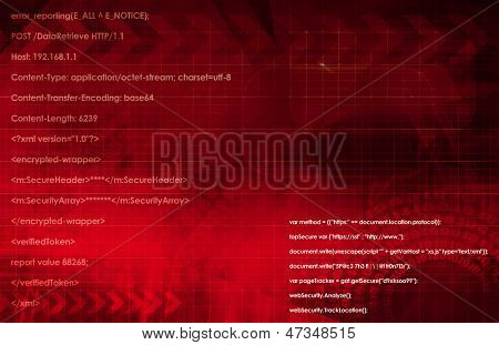 웹 데이터 전송에 안전한 기술 네트워크