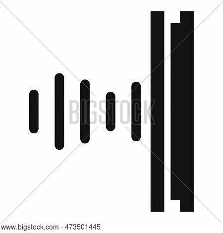 Soundproofing Studio Icon. Simple Illustration Of Soundproofing Studio Icon For Web Design Isolated 