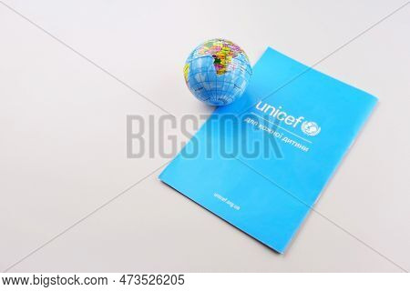 Unicef - United Nations International Childrens Fund Flag.