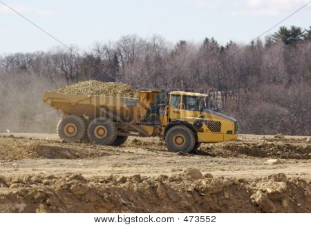 รถบรรทุกรถแทรกเตอร์