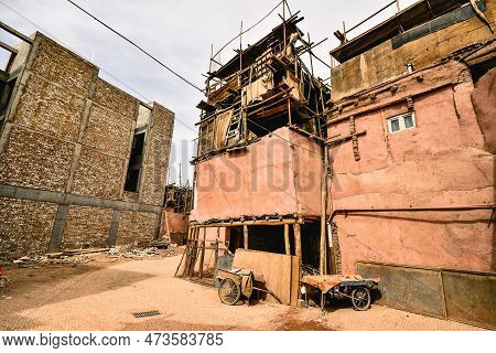 The Centuries-old Kashgar Old Town Is Located In The Center Of Kashgar.