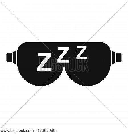 Sleeping Mask Icon. Simple Illustration Of Sleeping Mask Icon For Web Design Isolated On White Backg