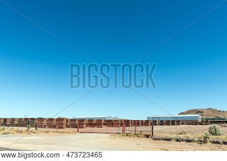 Keimoes, South Africa - Feb 25, 2023: A Fruit Drying Facility At Friersdale Near Keimoes In The Nort