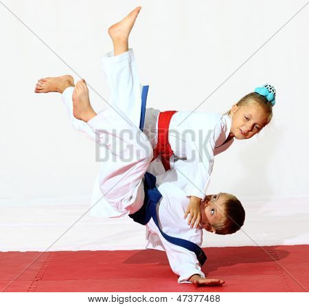 Profesjonalnie dobra sportu karate dzieci