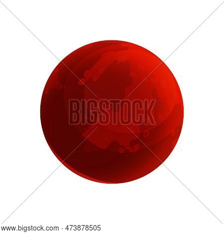 Mars Red Planet. Vector & Photo (Free Trial) | Bigstock