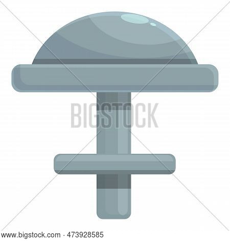 Male Style Cufflink Icon Cartoon Vector. Fashion Luxury. Modern Link