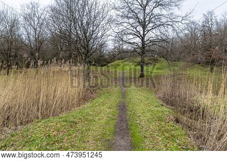 Scenery Showing A Historic Battlefield Around Verdun, Fought From 21 February To 18 December 1916 On