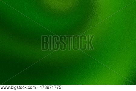Attractive Green Gradient Background With Noise Or Grain Textures. Green Grunge Texture Background. 