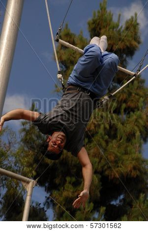 Dr. Jamil Aboulhosn  at Kerri Kasem's Birthday party held at the  Flying Gaona Brothers Trapeze School,  Woodland Hills, CA. 07-11-10