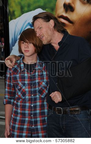 Donal Logue and son  at the 
