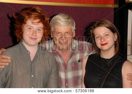 Robert Morse with Charles and Allyn Morse at AMC's 