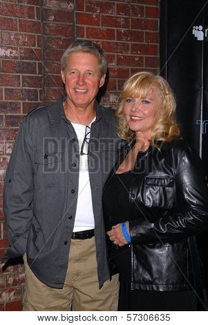 Bruce Boxleitner and Cindy Morgan at the TRON Legacy