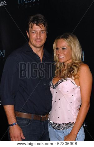Nathan Fillion at the TRON Legacy