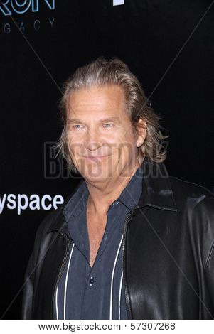 Jeff Bridges  at the TRON Legacy