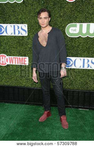 Ed Westwick at the CBS, The CW, Showtime Summer Press Tour Party, Beverly Hilton Hotel, Beverly Hills, CA. 07-28-10